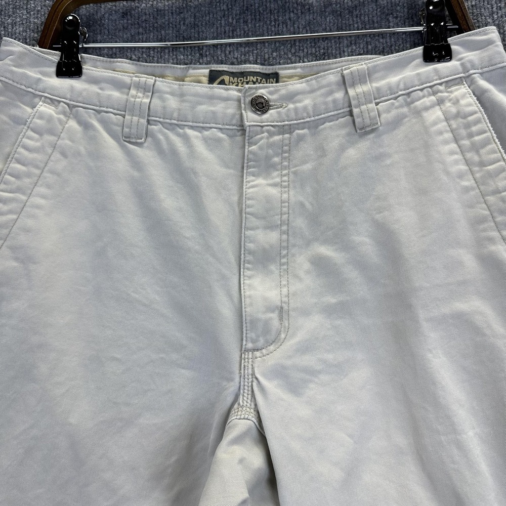 Mountain Khakis Pants Mens 35x34 Beige Teton Twill Cotton Casual Outdoor Hiking - Picture 4 of 12
